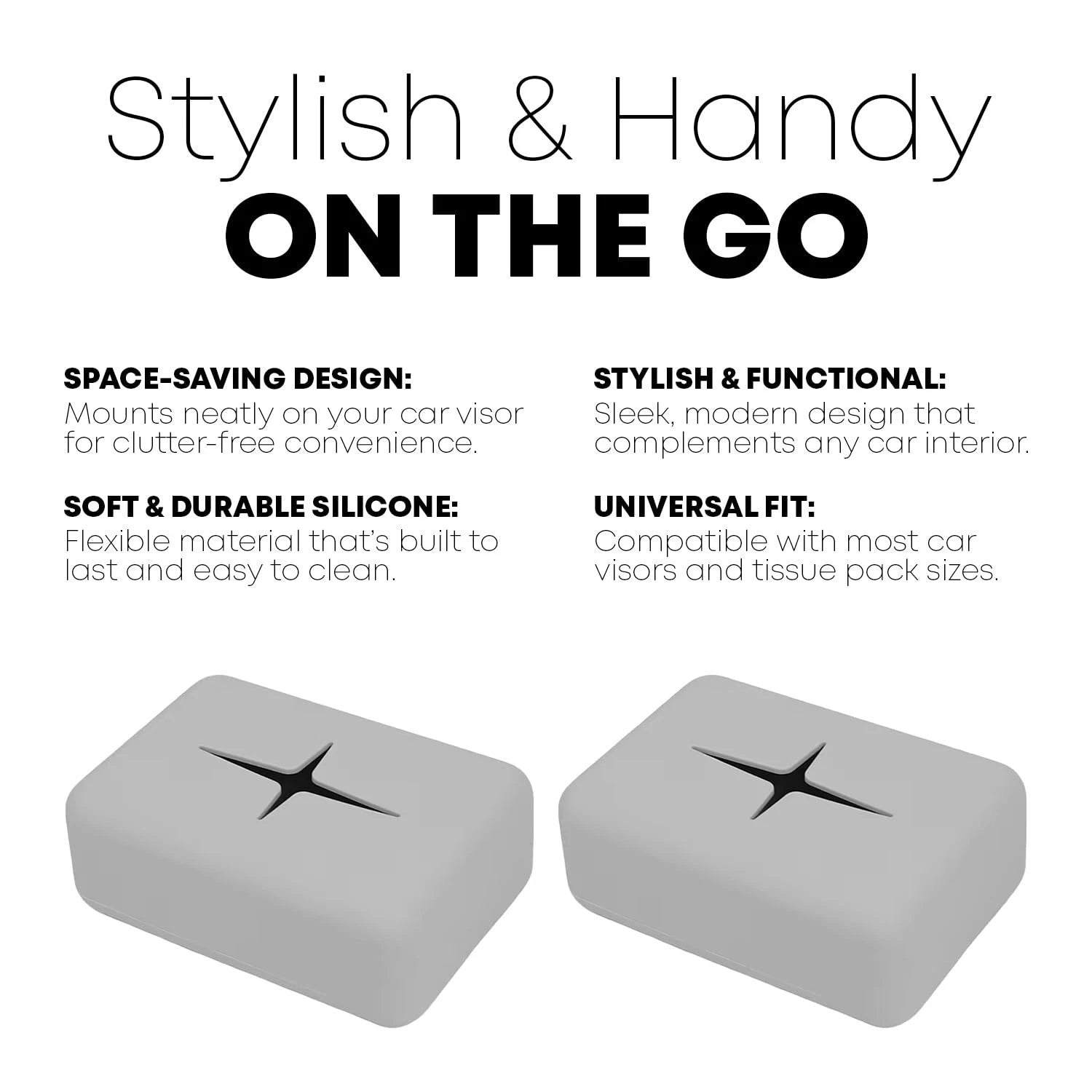 Silicone Car Tissue Holder Box – Waterproof Napkin Case for Visor & Backseat | eBay