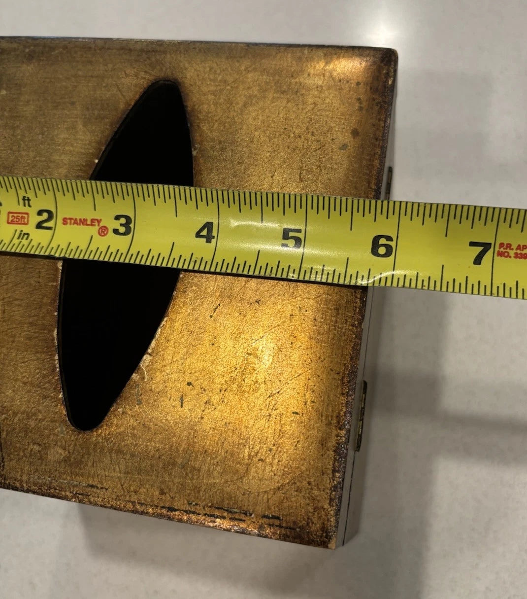 VIETRI Florentine Wooden Gold Leaf Tissue Box FLORENCE, ITALY $104 | eBay