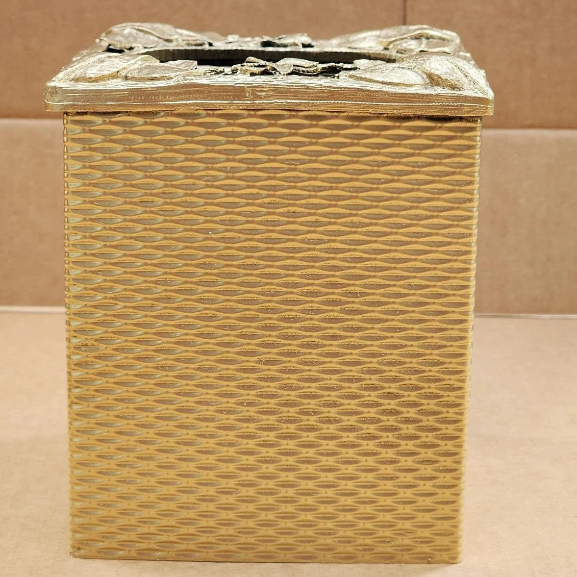 Silver Square Tissue Box Cover Facial Tissue Holder Kleenex Holder Accessories | eBay