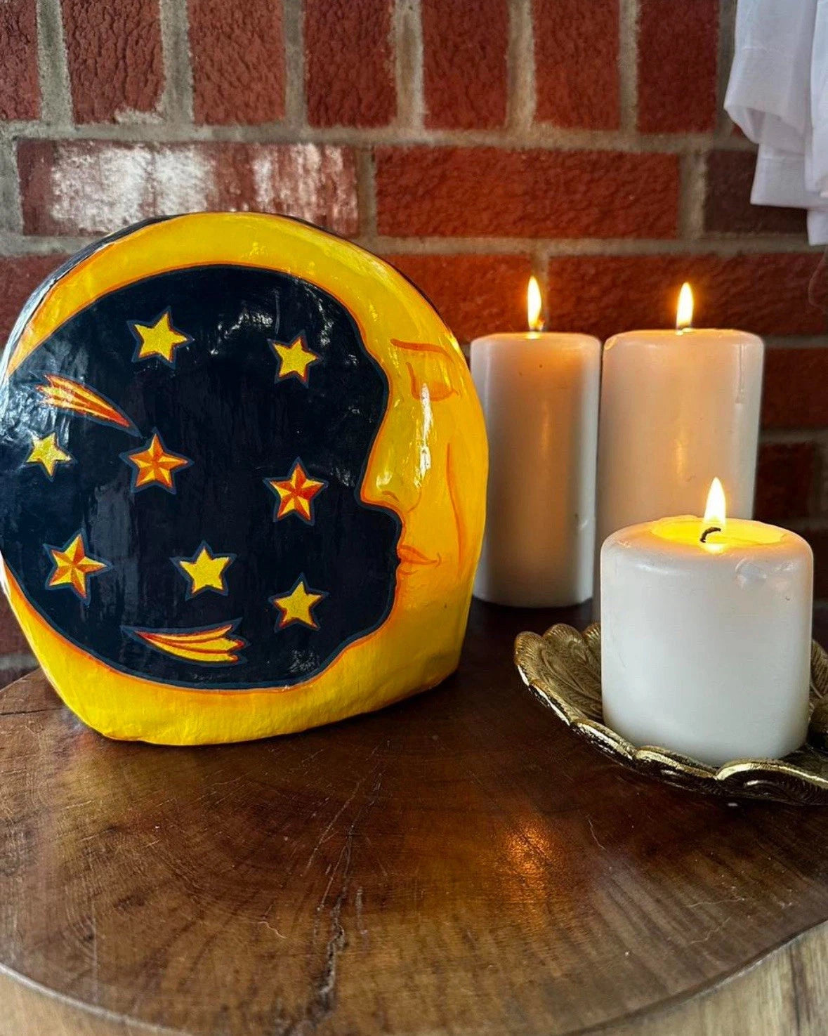 Vintage 90s Celestial Moon Clay Art Pier 1 Imports Tissue Box cover | eBay