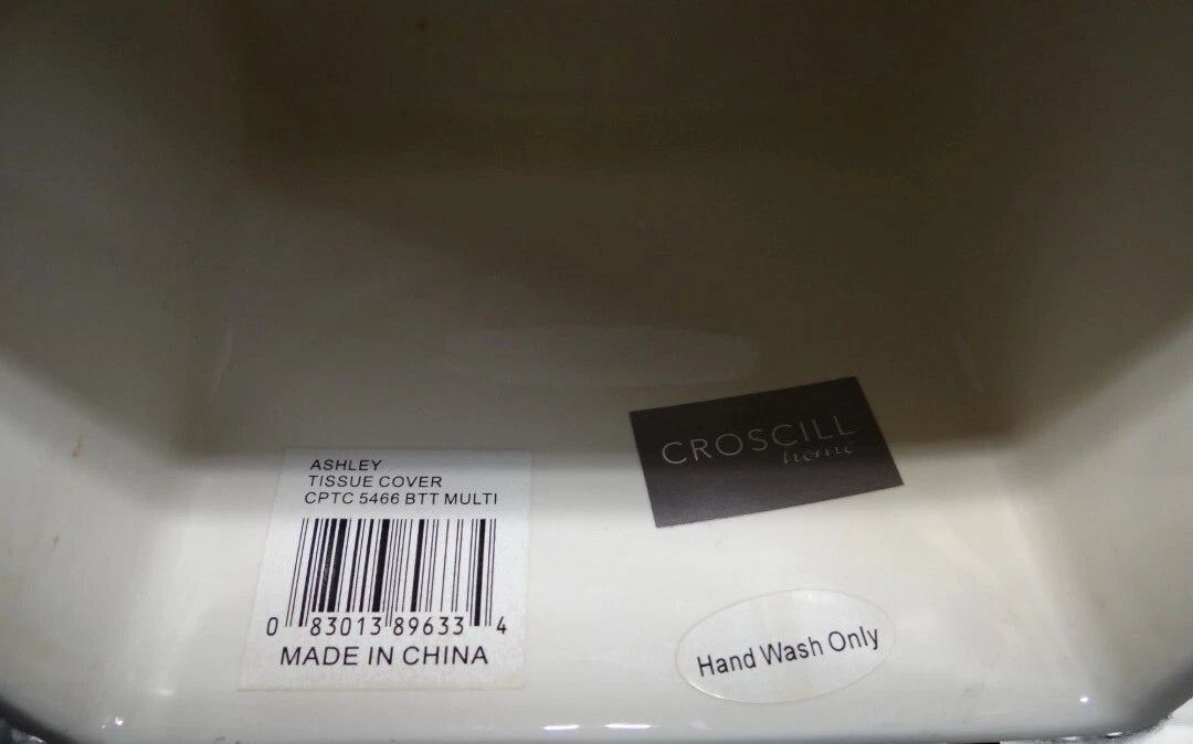 Croscill Home Ashley Silver with Purple Floral Pattern Tissue Cover Box New NWT | eBay