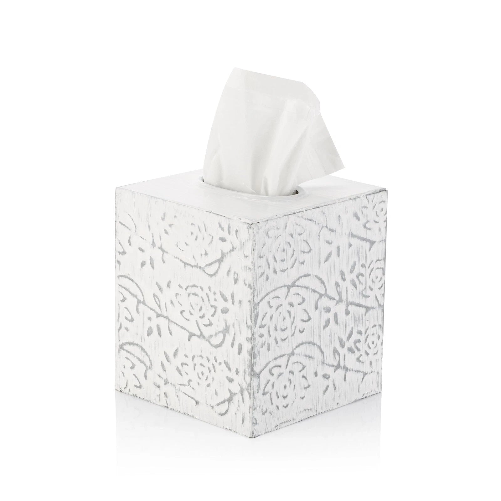 Modern Farmhouse Tissue Box Cover, Decorative Tissue Box Holder, Square Tissu... | eBay