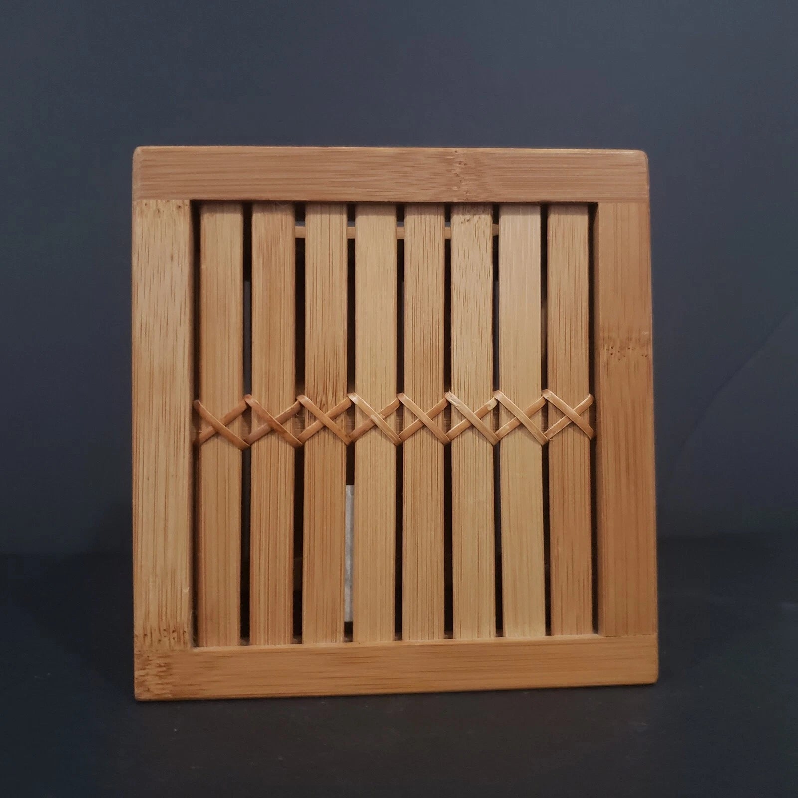 Harman Bamboo Slat Tissue Box Cover Boutique Box Cover/ Holder | eBay