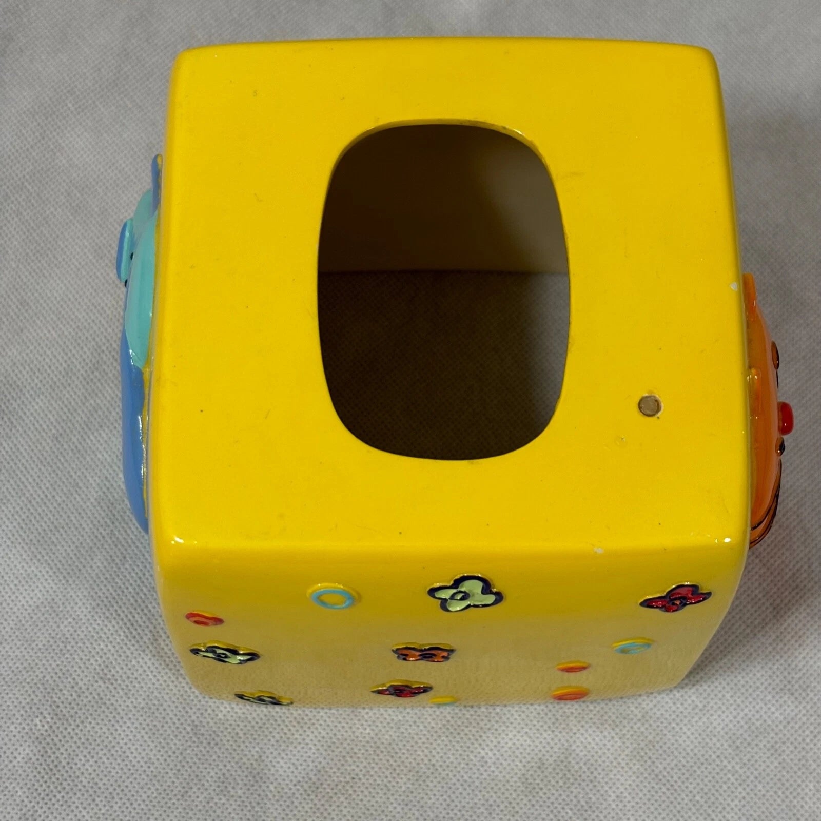 Cats & Dogs Resin Wastebasket & Tissue Box Cover Holder Set Linens N Things | eBay