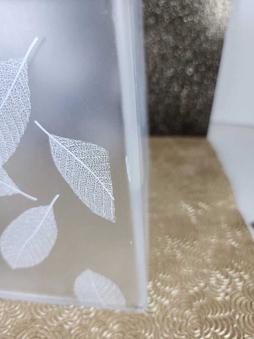 Square Frost Tissue Box Cover Home Accessories Facial Tissue Cover Kleenex Box | eBay