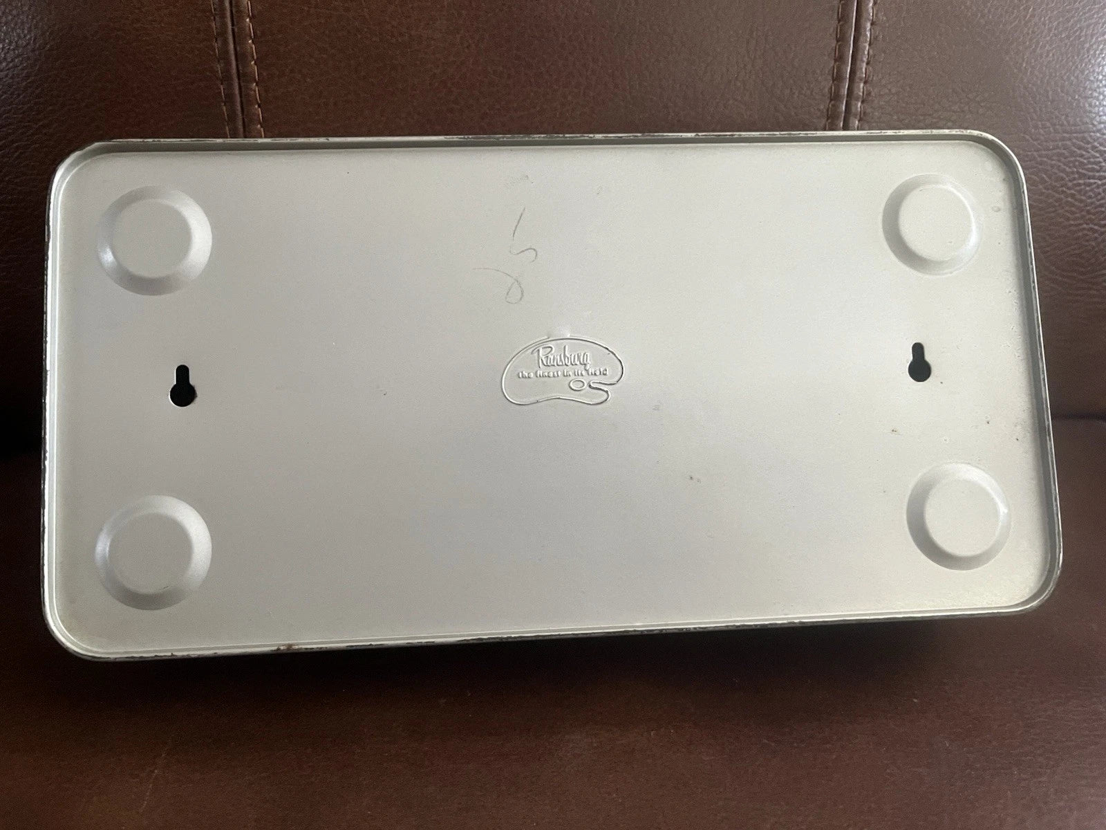 Mid Century VTG Ransburg Gold Metal Tissue Box Tin Hold Mount | eBay