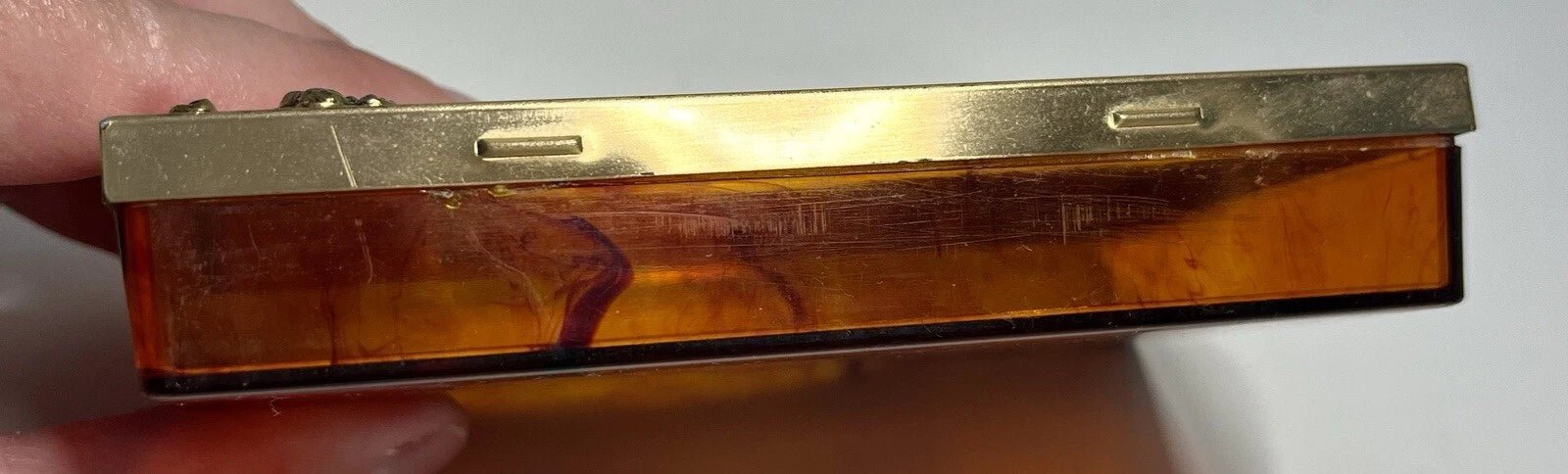 Vintage Metal Tissue Box Holder Gold Tone Products 1960s-1970s | eBay