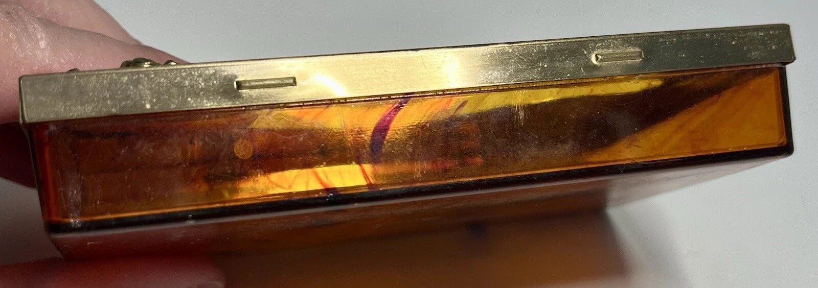 Vintage Metal Tissue Box Holder Gold Tone Products 1960s-1970s | eBay