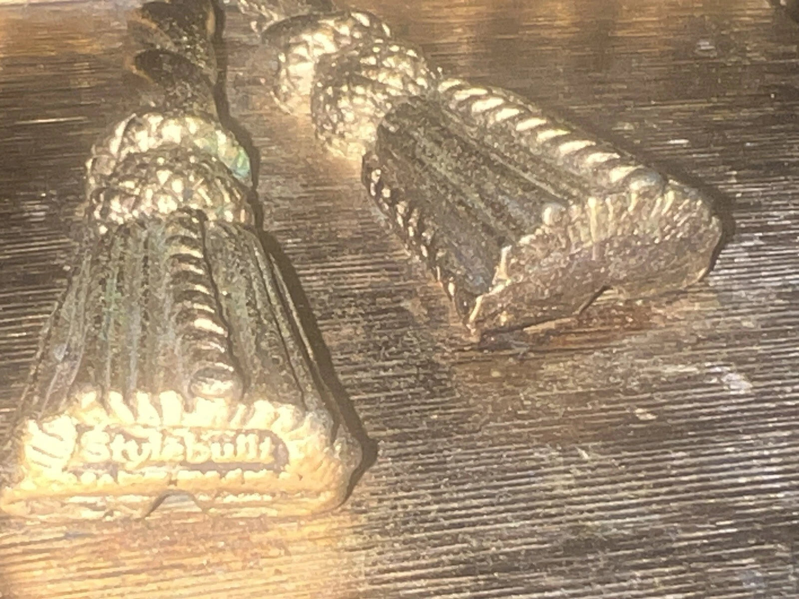 “STYLEBUILT”Gold Tissue Box With Soap Dish Tassels | Vintage Hollywood Regency | eBay