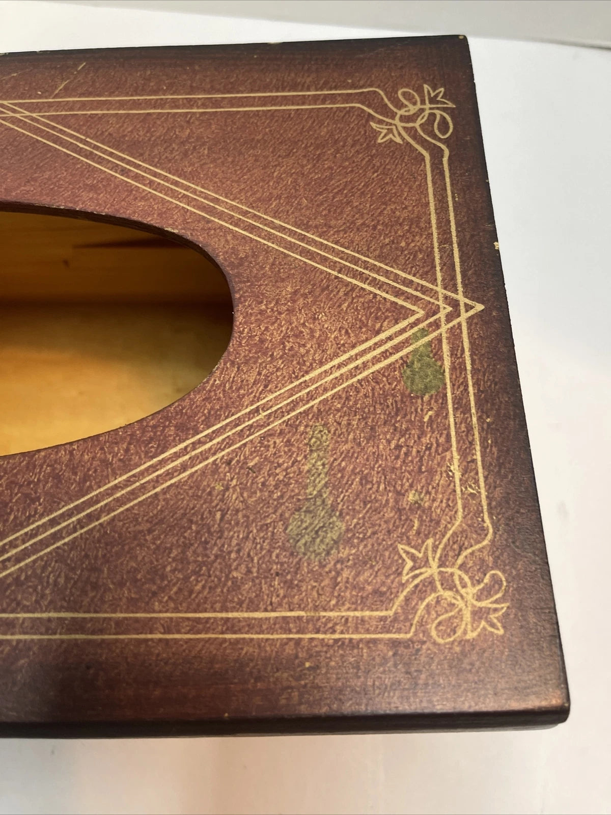 Vintage Wooden Antique Book Tissue Holder Dispenser 11 1/4 x 7 x 5 1/4 | eBay