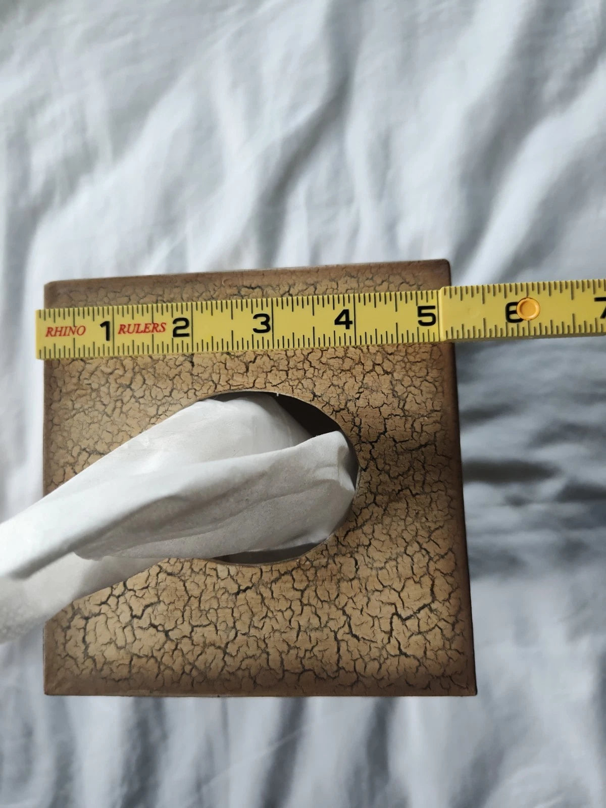 Primitive Rusty Stars/Hearts Tissue Box Cover. 5x5x6. Tissue included | eBay