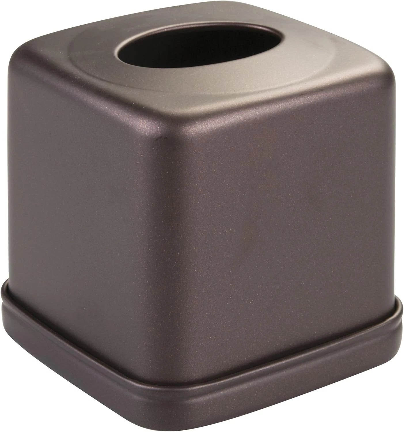 iDesign - 76485 York Metal Facial Tissue Box Cover, Boutique Container | eBay