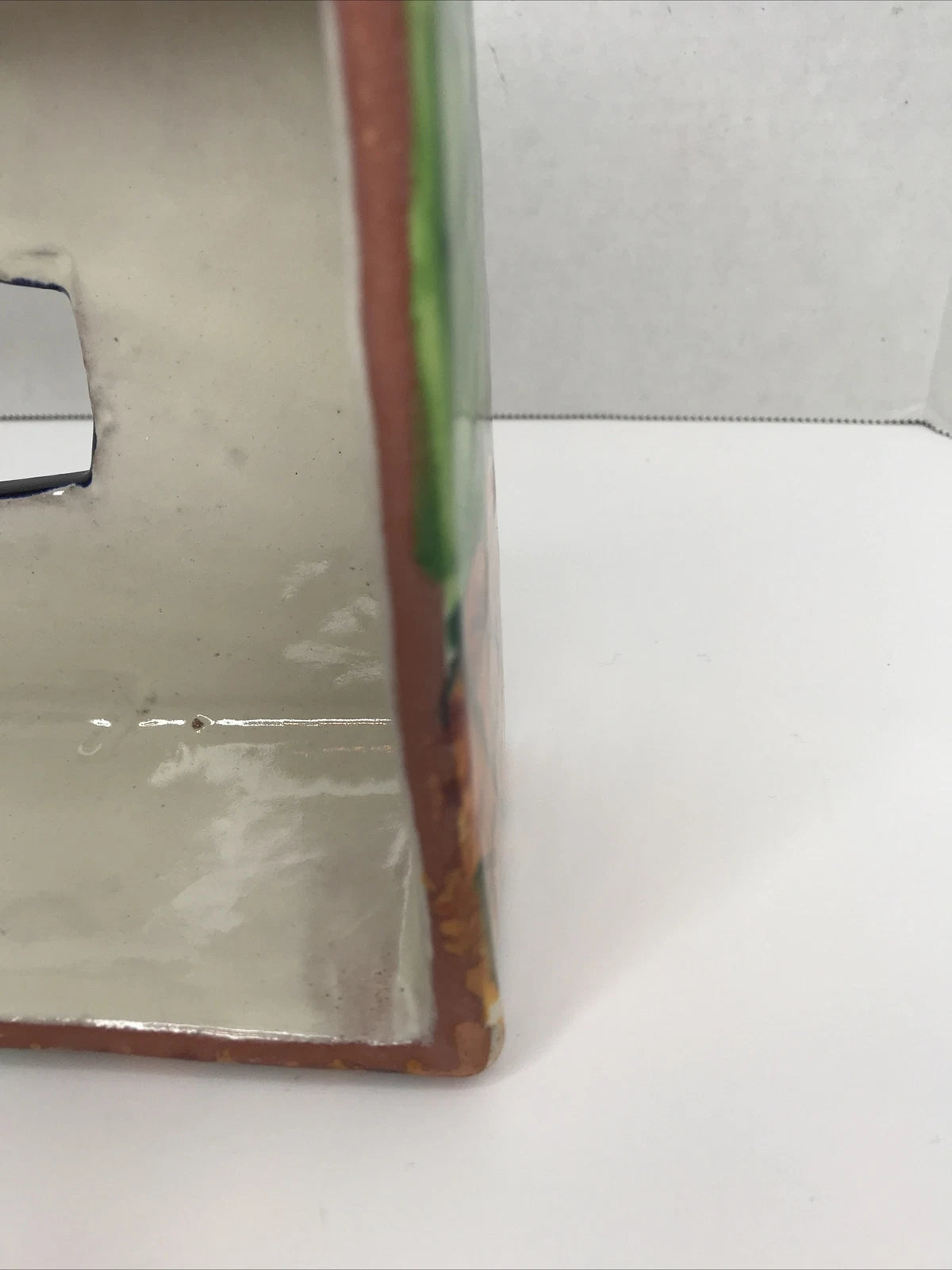 Mexico Talavera Tissue Box Holder Purple Orange Fruits Cover Kleenex Art Pottery | eBay