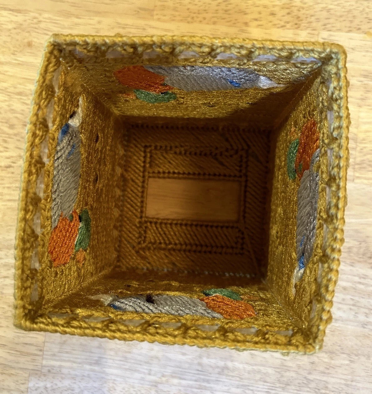 Mallard Duck & Cat Tails Tissue Box Cover Handmade Needlepoint complete | eBay