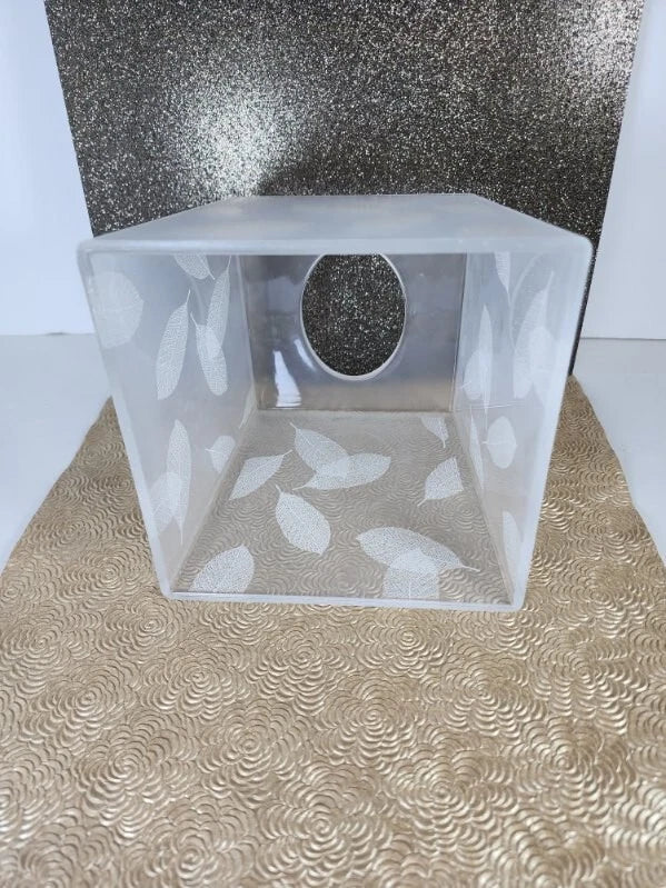 Square Frost Tissue Box Cover Home Accessories Facial Tissue Cover Kleenex Box | eBay