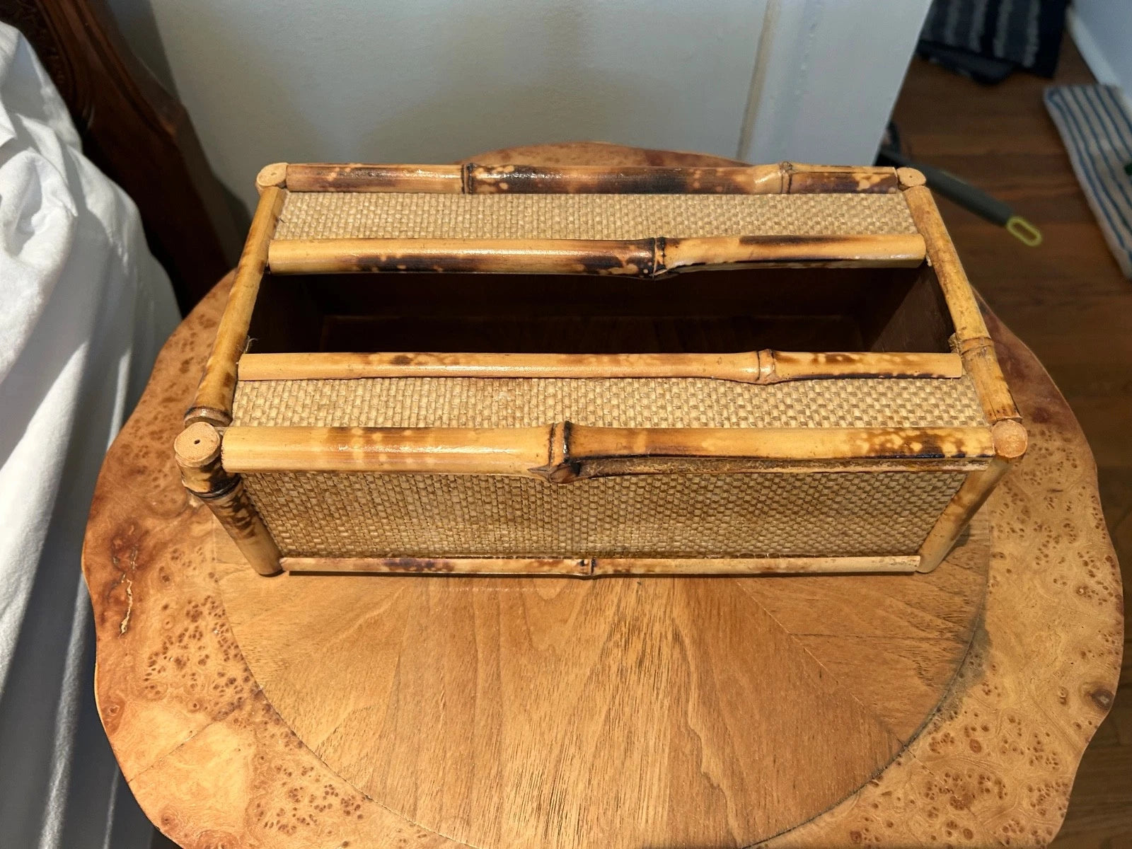 Bamboo tissue box cover | eBay