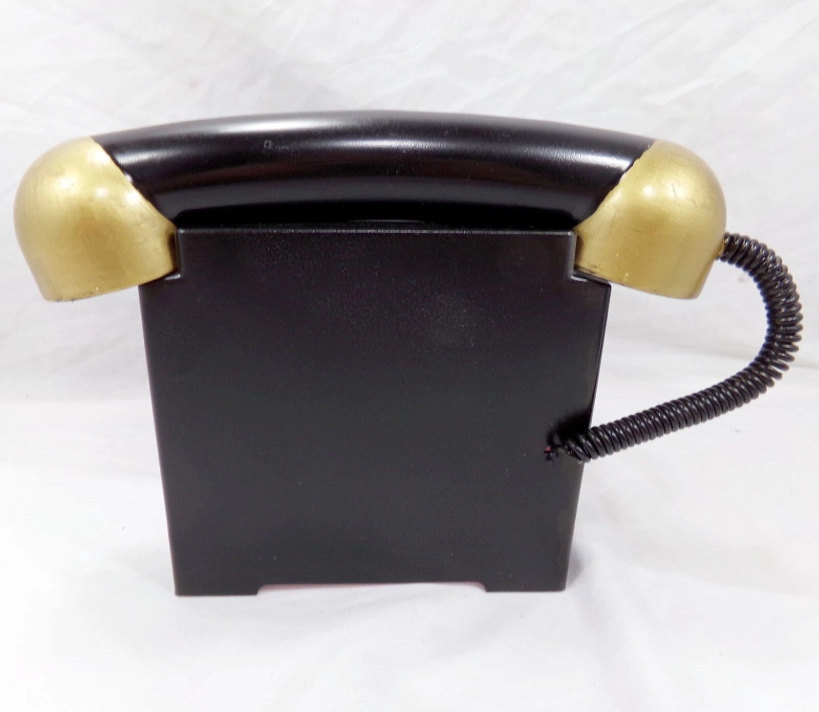 Old-Time Victorian Telephone Painted Tissue Box Cover Black Brass Steampunk | eBay