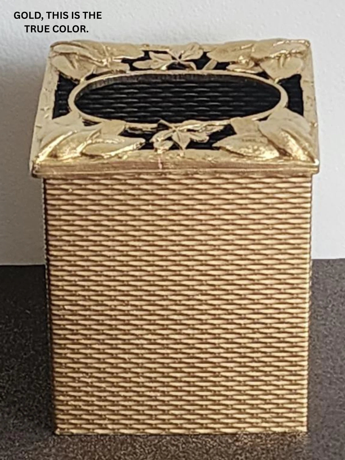 Silver Square Tissue Box Cover Facial Tissue Holder Kleenex Holder Accessories | eBay