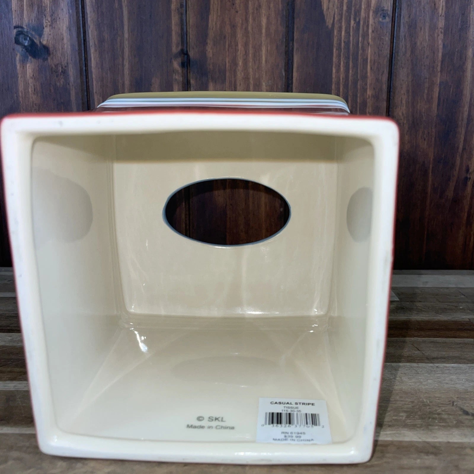 Casual stripe colorful square 6 inch tissue box | eBay