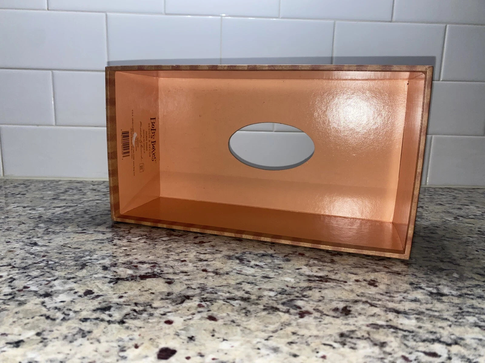 Bob's Boxes “Floral Swag” Tissue Box Cover Holder Susan A Winget Primitive | eBay