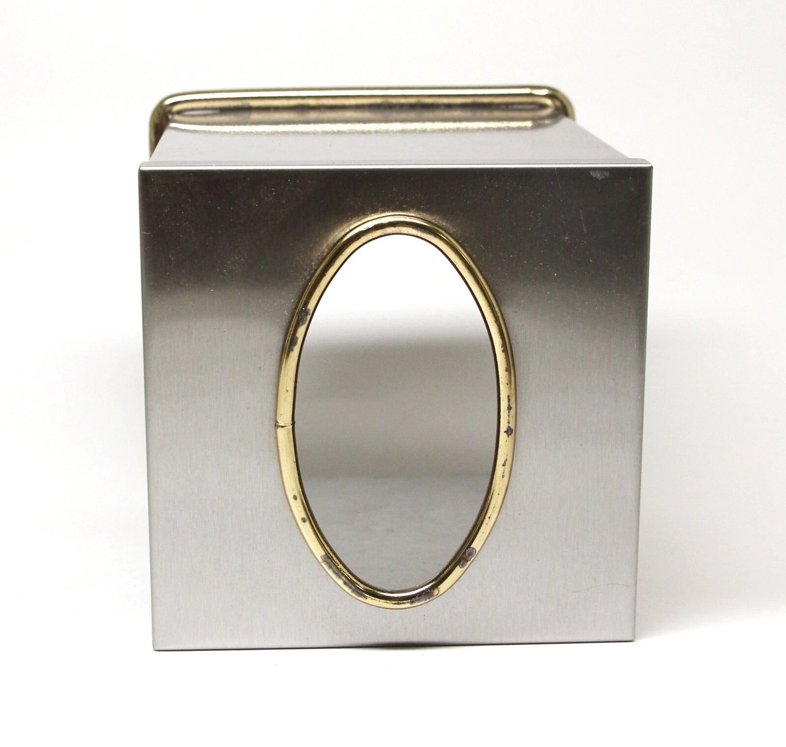Vintage Olde New Steel Square Tissue Box Cover | eBay