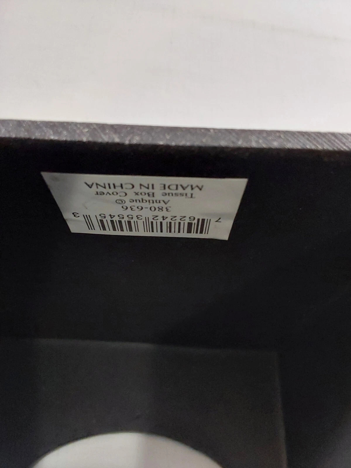 Antique Grey Star Pattern Beaded Square Bath Home Tissue Box Cover Holder | eBay