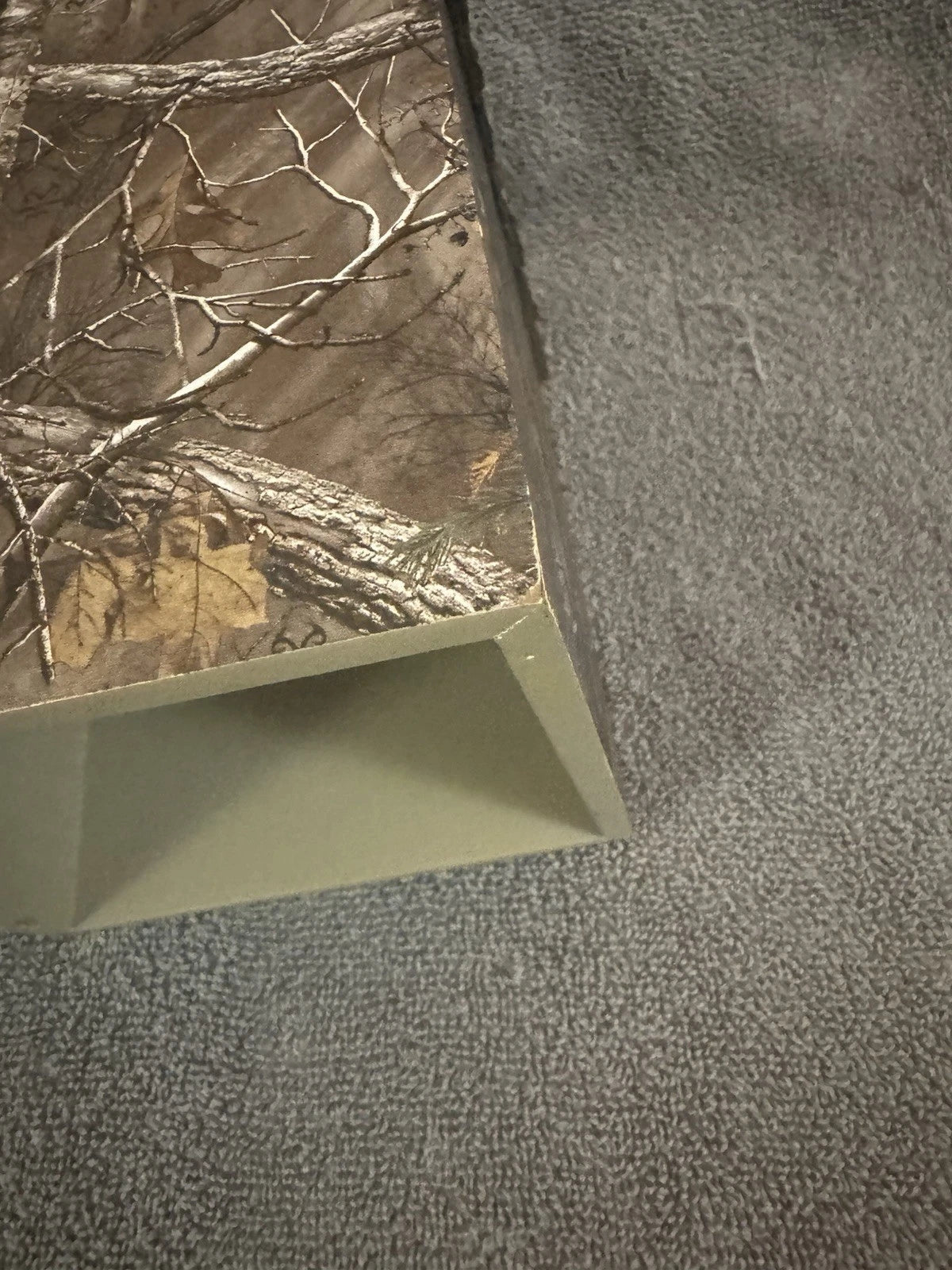 Realtree 2x Tissue Box Cover Camo Mountain Cabin Licensed Resin Office Bedroom | eBay