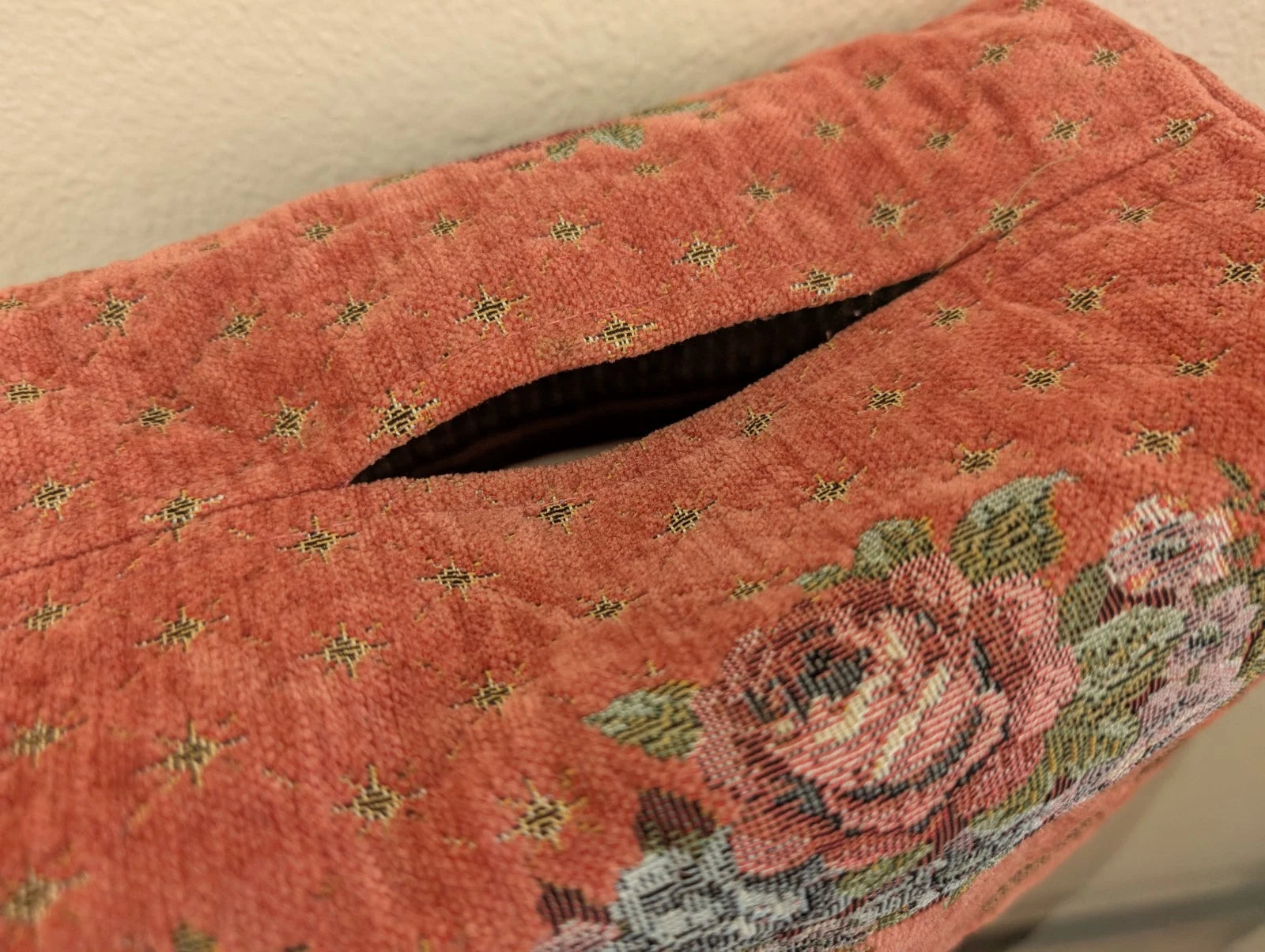 2pc Lot Vintage Victorian Tapestry rectangular Tissue Box Cover Rare | eBay