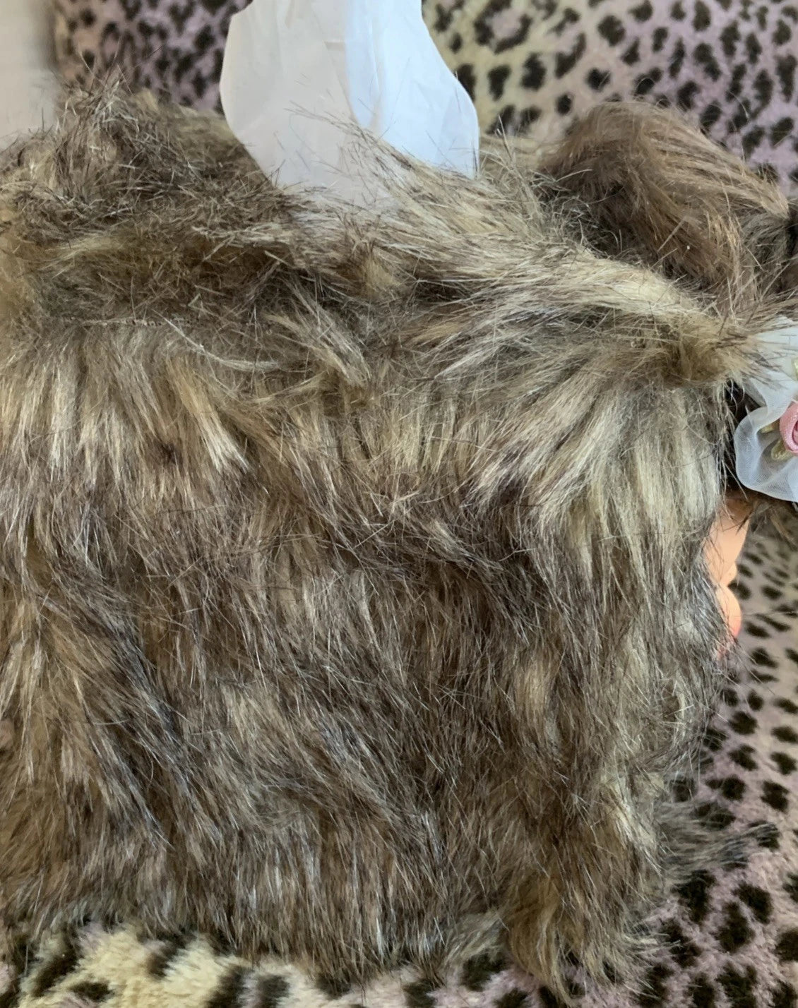 Vtg 70's Doll Head Face brown HAIR Tissue Box Cover Dispenser KITSCH Side Eyes | eBay