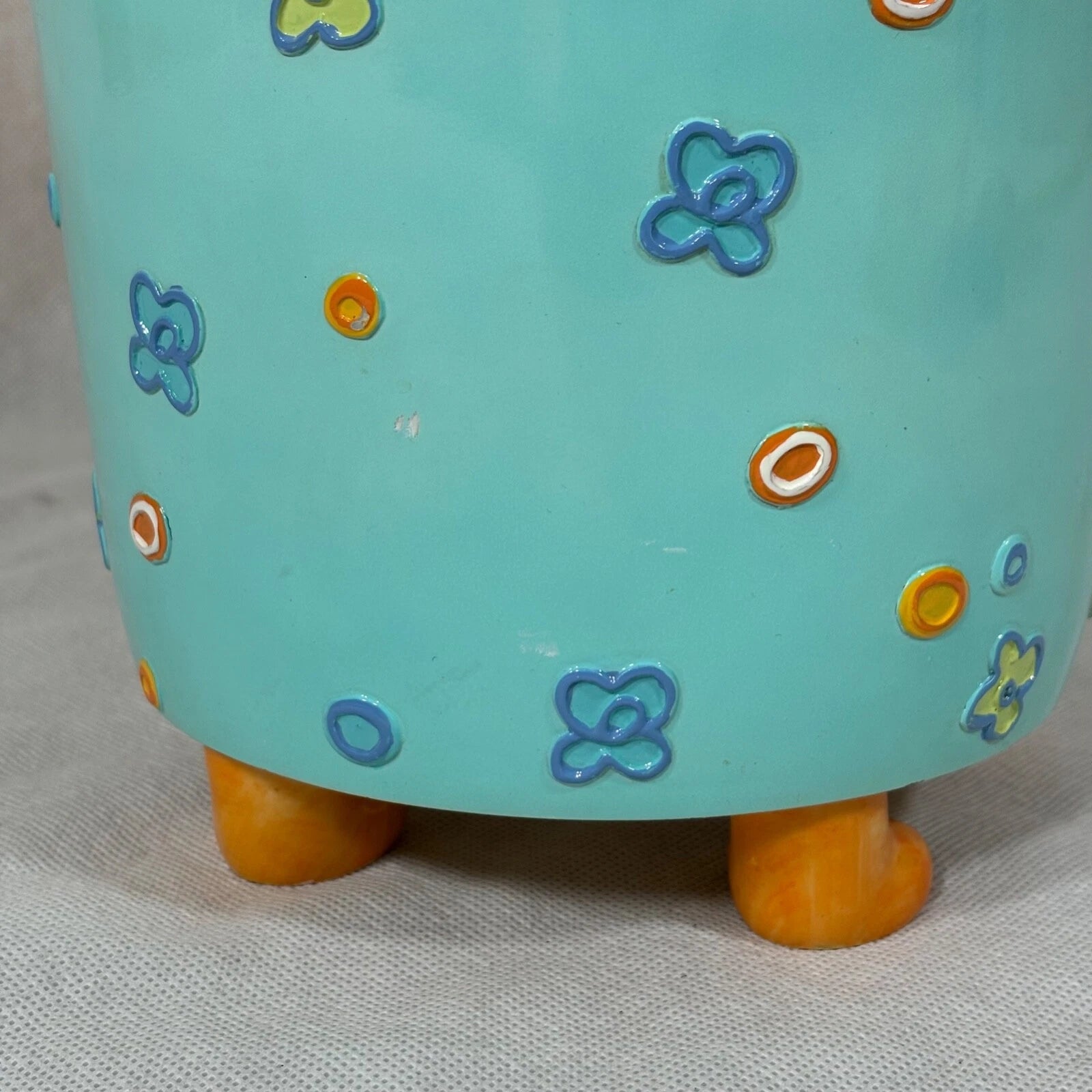 Cats & Dogs Resin Wastebasket & Tissue Box Cover Holder Set Linens N Things | eBay