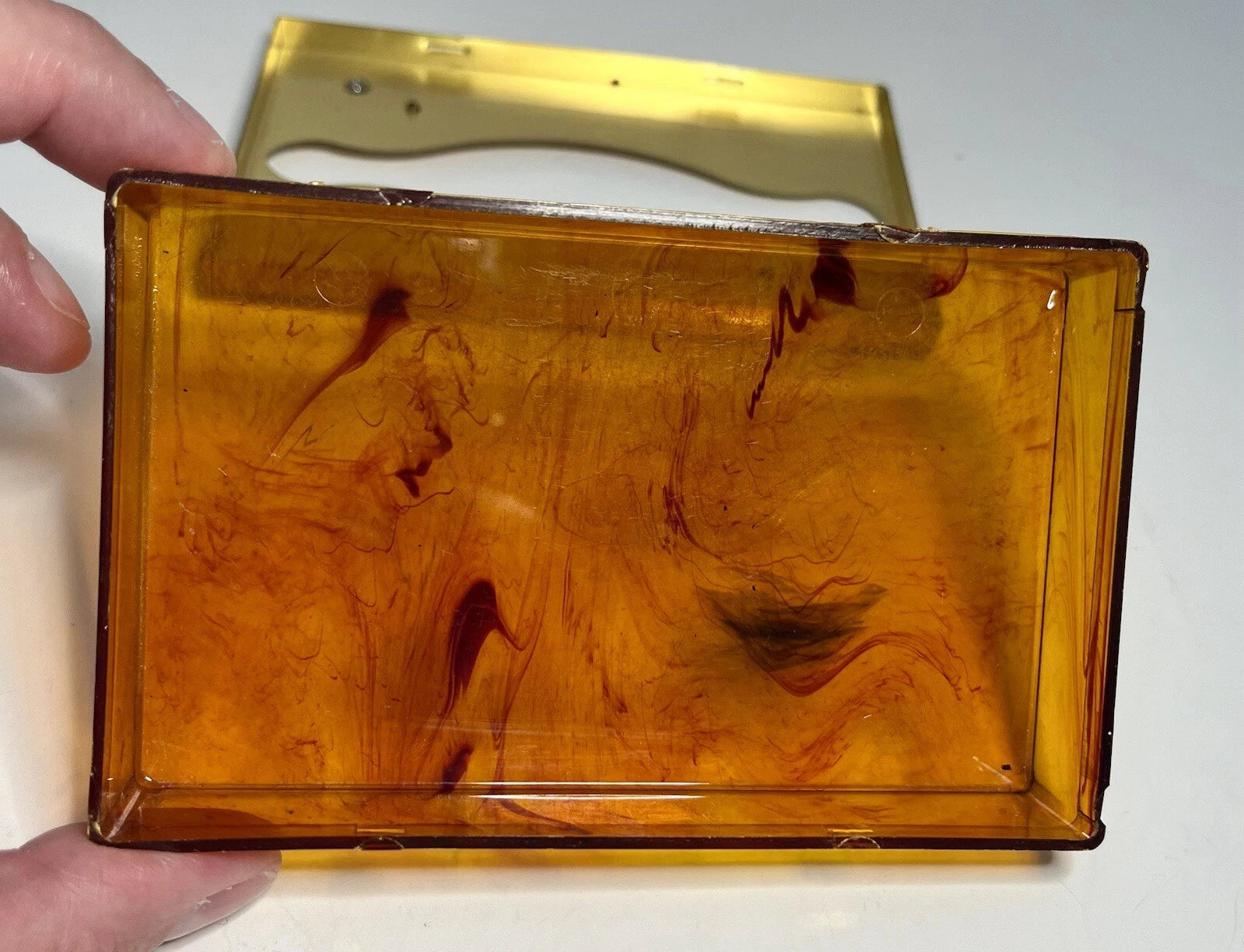 Vintage Metal Tissue Box Holder Gold Tone Products 1960s-1970s | eBay