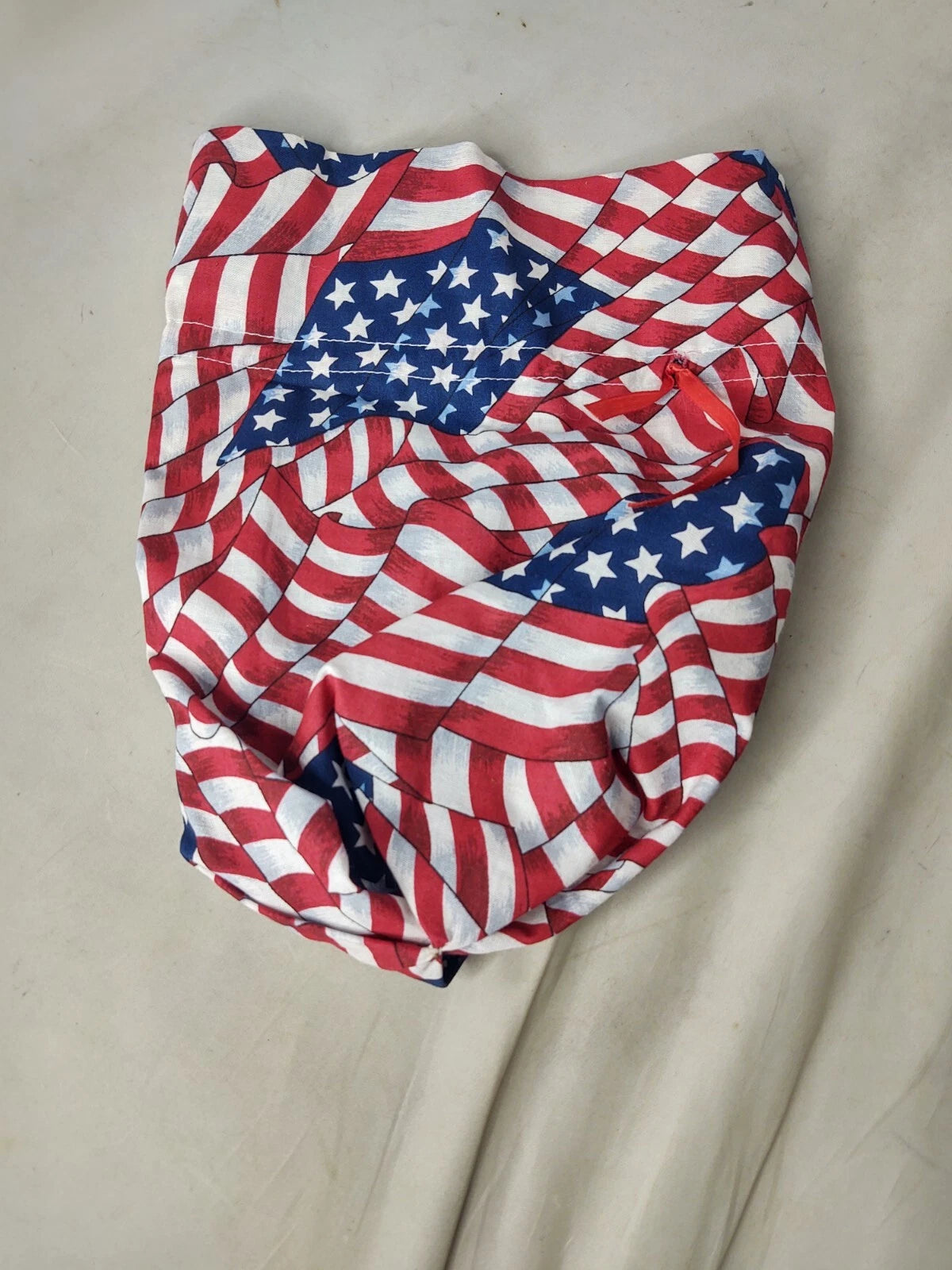 Red Ribbon 4th of July Tissue Box Holder Cover Americana Patriotic Home Decor | eBay