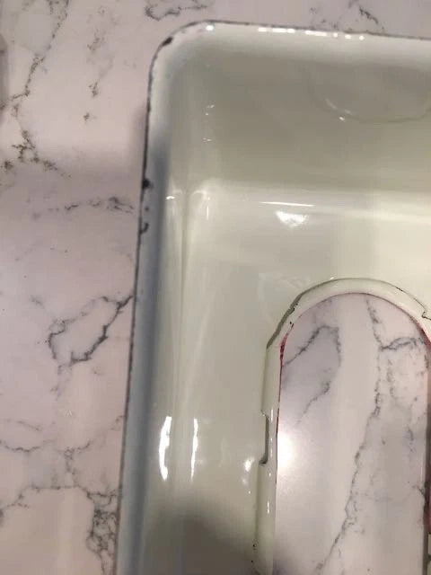 MACKENZIE CHILDS White Flower Market Tissue Box Cover Rectangular Home Decor | eBay