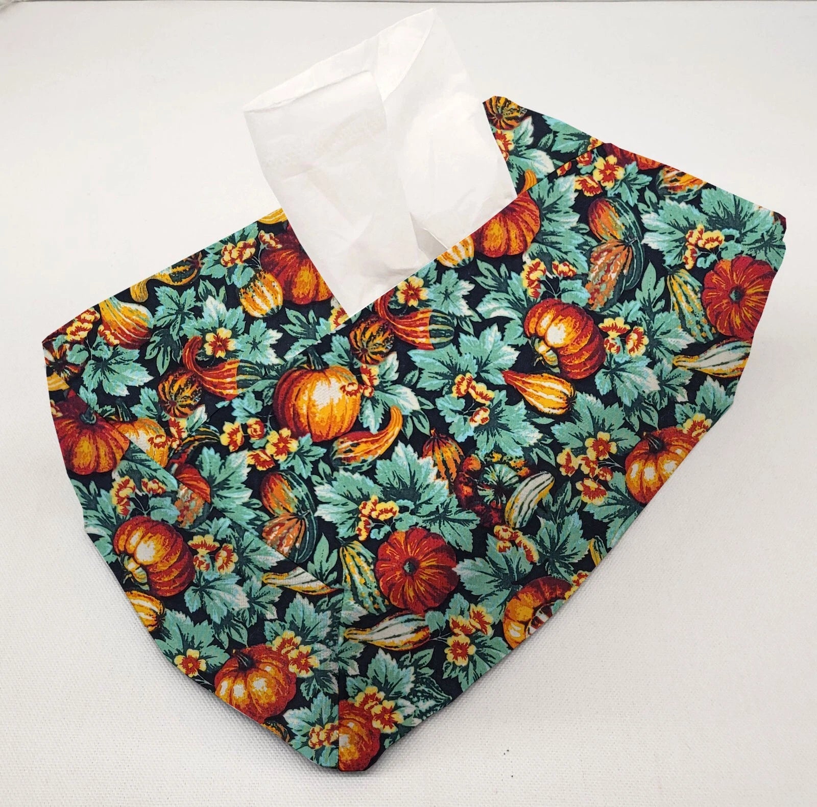 Pumpkins & Gourds Tissue Box Cover (2 Patterns Available) | eBay