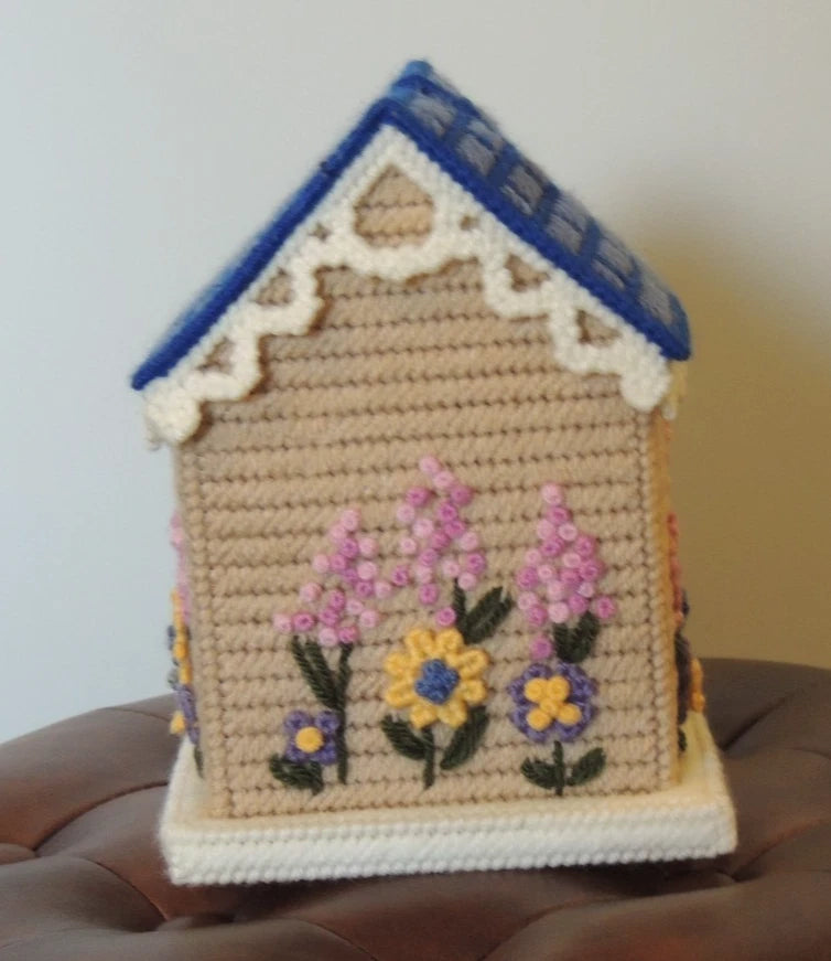 New Handmade Tissue Box Cover/Birdhouse | eBay