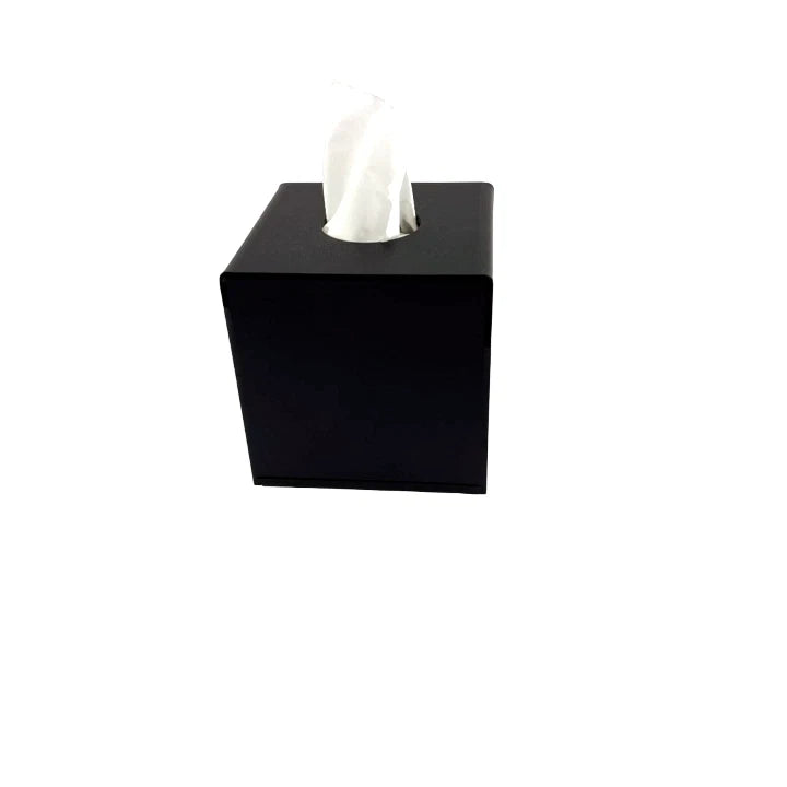 Alva Matt Black Square Tissue Box | Bnb Supplies | eBay
