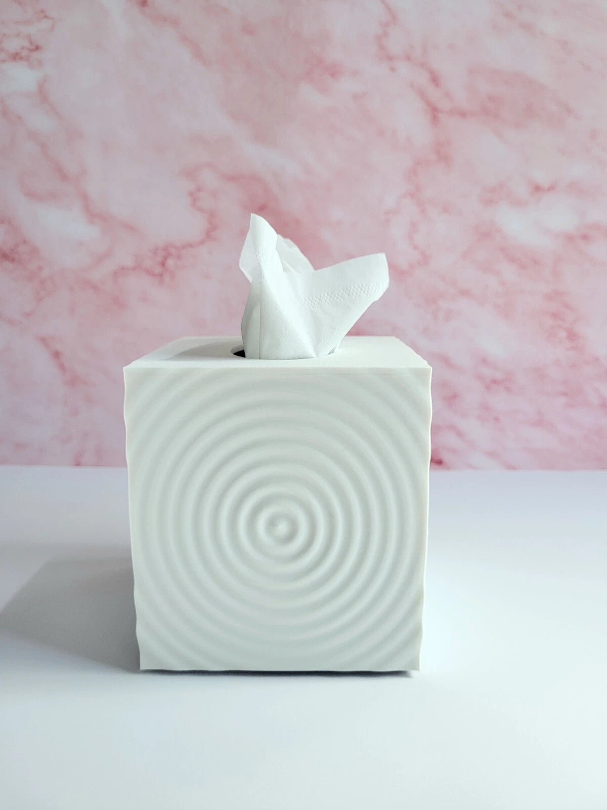 Ripple Effect Tissue Box Cover – Modern Minimalist Decorative Kleenex Holder | eBay