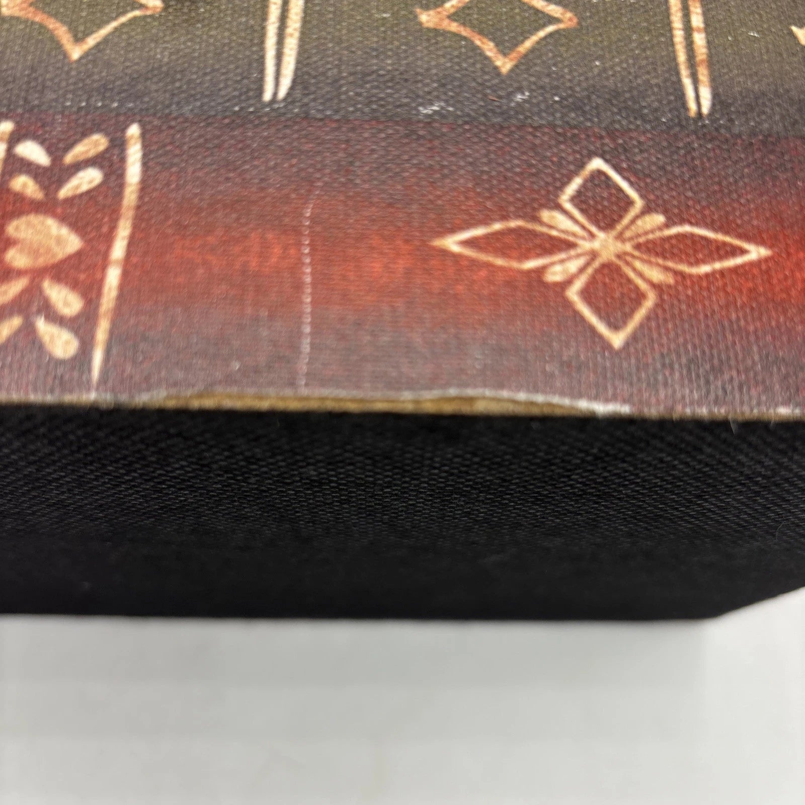 Faux Wood Book Shape Tissue Box Holder Rectangle Box With Metal Closure | eBay