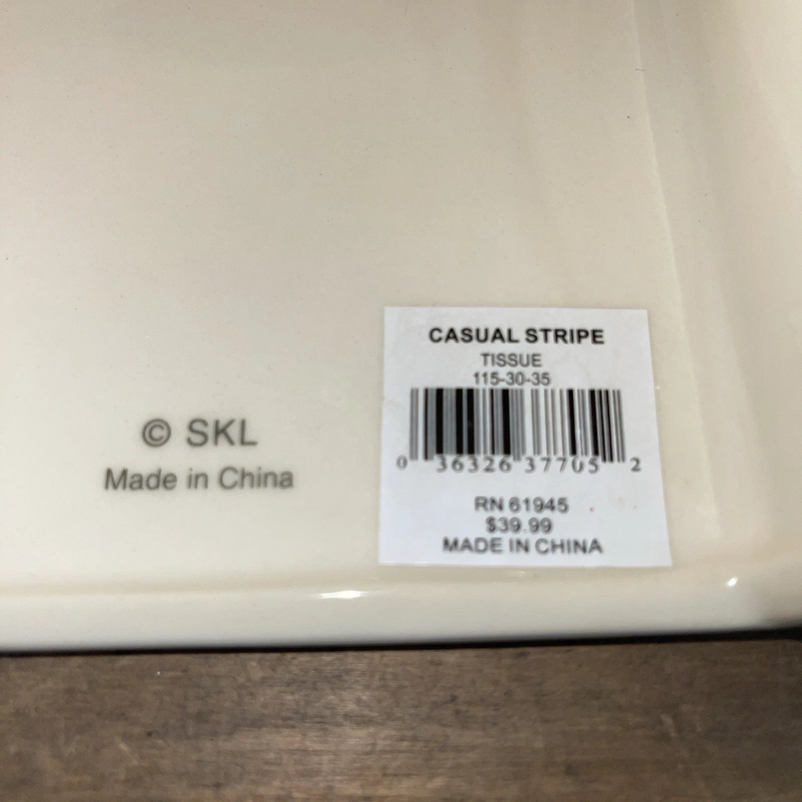 Casual stripe colorful square 6 inch tissue box | eBay