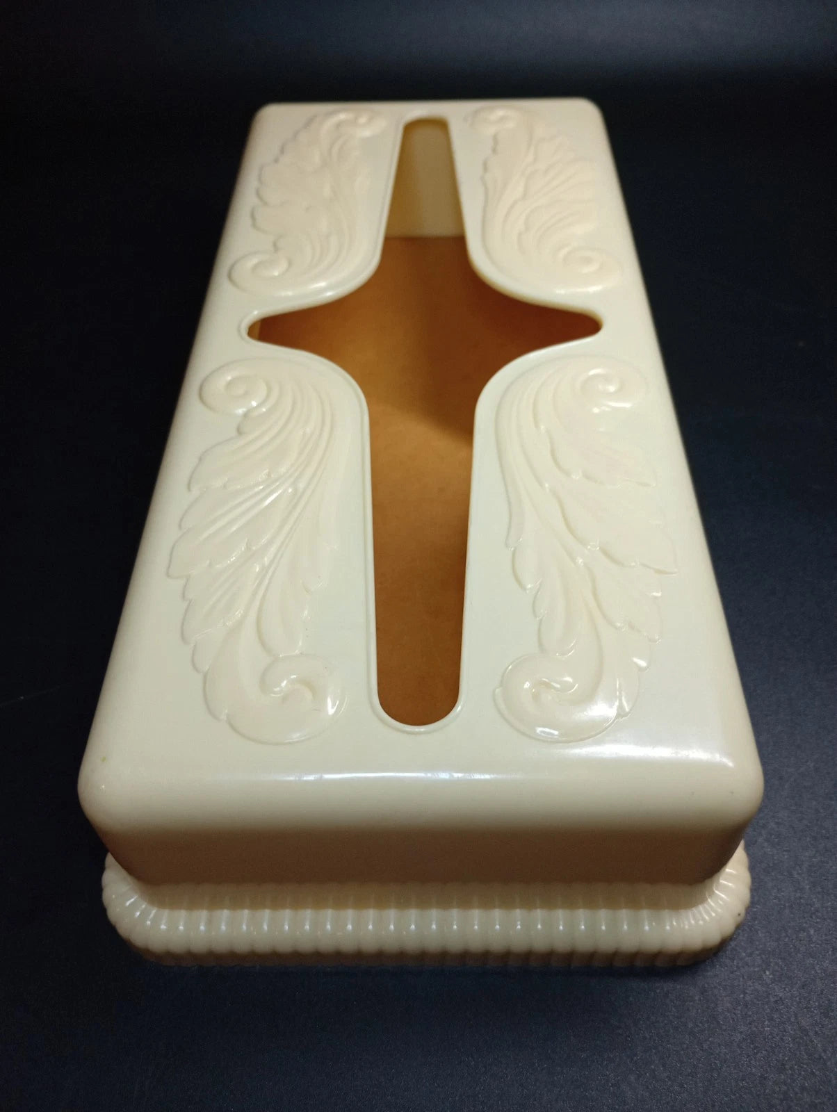 Vintage Cream Plastic Tissue Kleenex Box Cover Shabby Cottage Retro Grandma | eBay