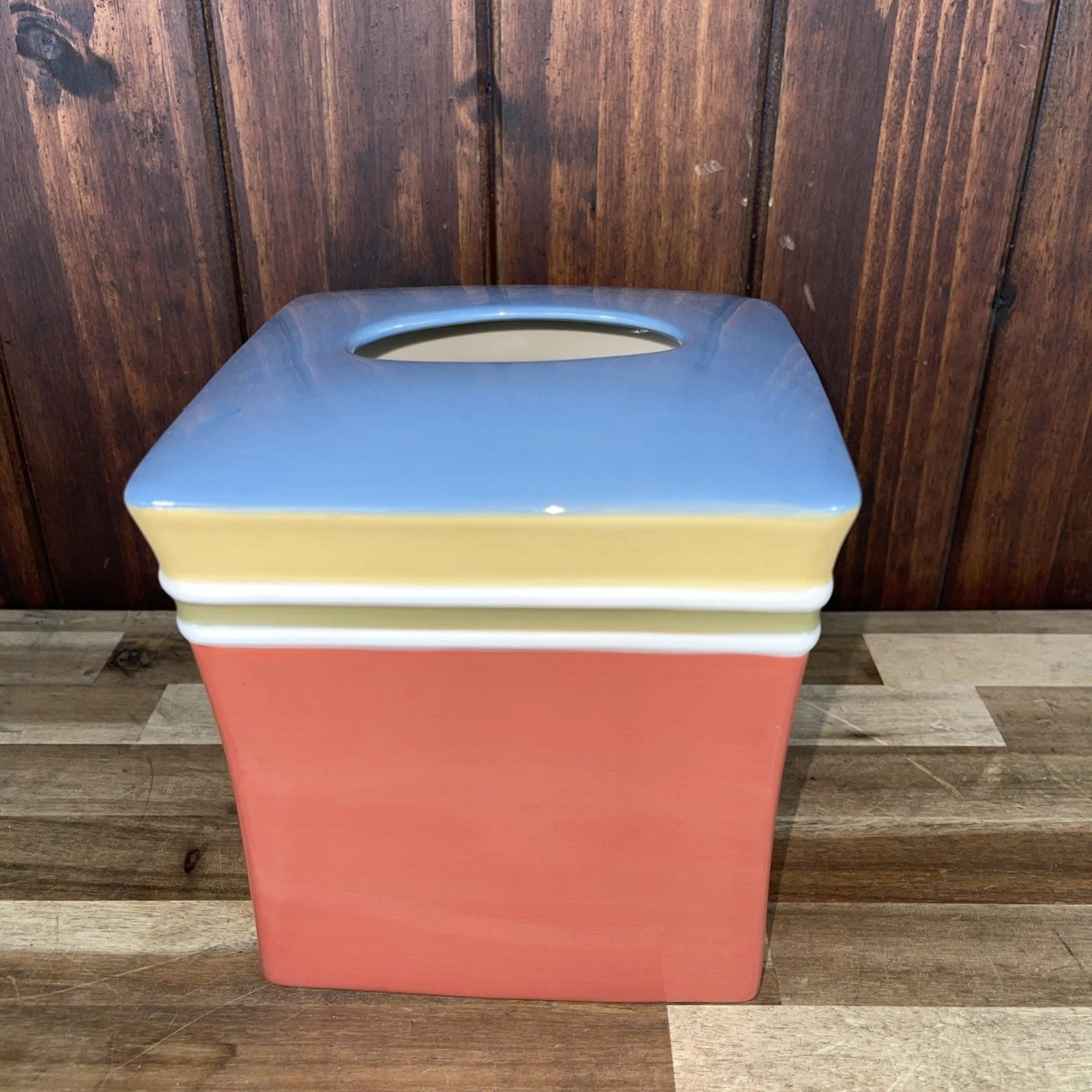 Casual stripe colorful square 6 inch tissue box | eBay