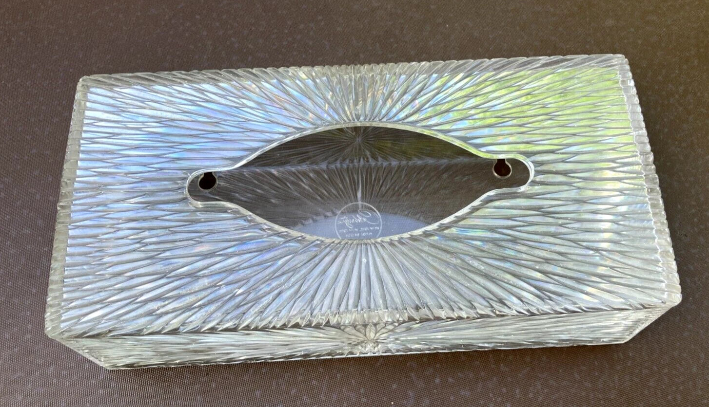 Vintage Tissue Box* 60s Starburst Celebrity Lucite Tissue Holder* Hollywood* MCM | eBay