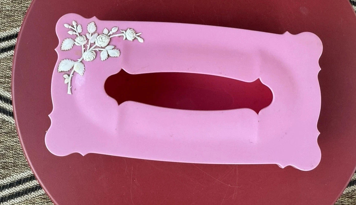 Vintage 1960s Pink Celebrity Tissue Box Holder Starburst Acrylic Lucite Plastic | eBay