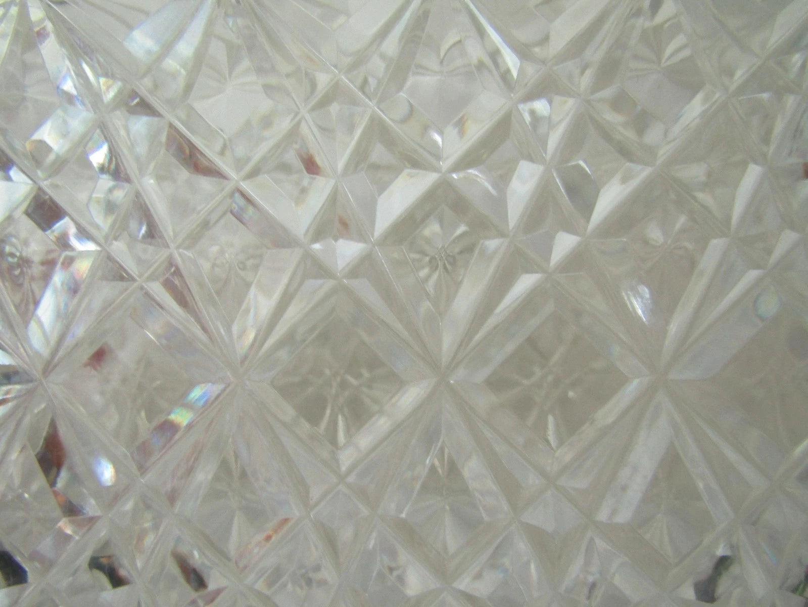 Vintage Tissue Box Holder - Trelawney Acrylic Clear - MCM Star Burst - Retro | eBay