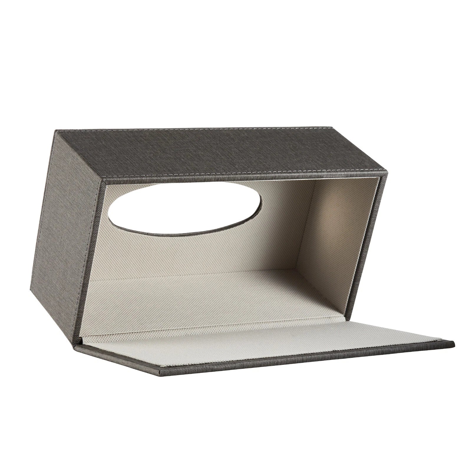 Keslie Grey Leatherette Tissue Box Cover Rectangle | Bnb Supplies | eBay
