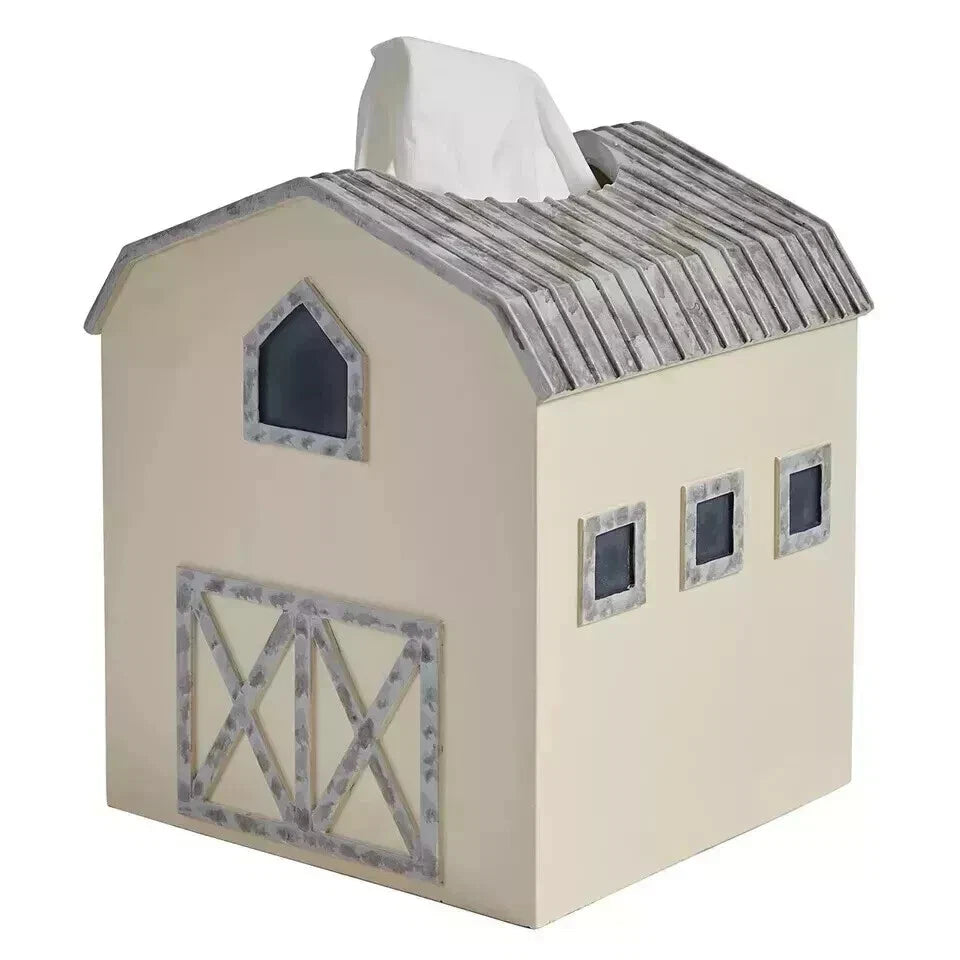 Barn Tissue Box Cover Country Farmhouse Decor | eBay