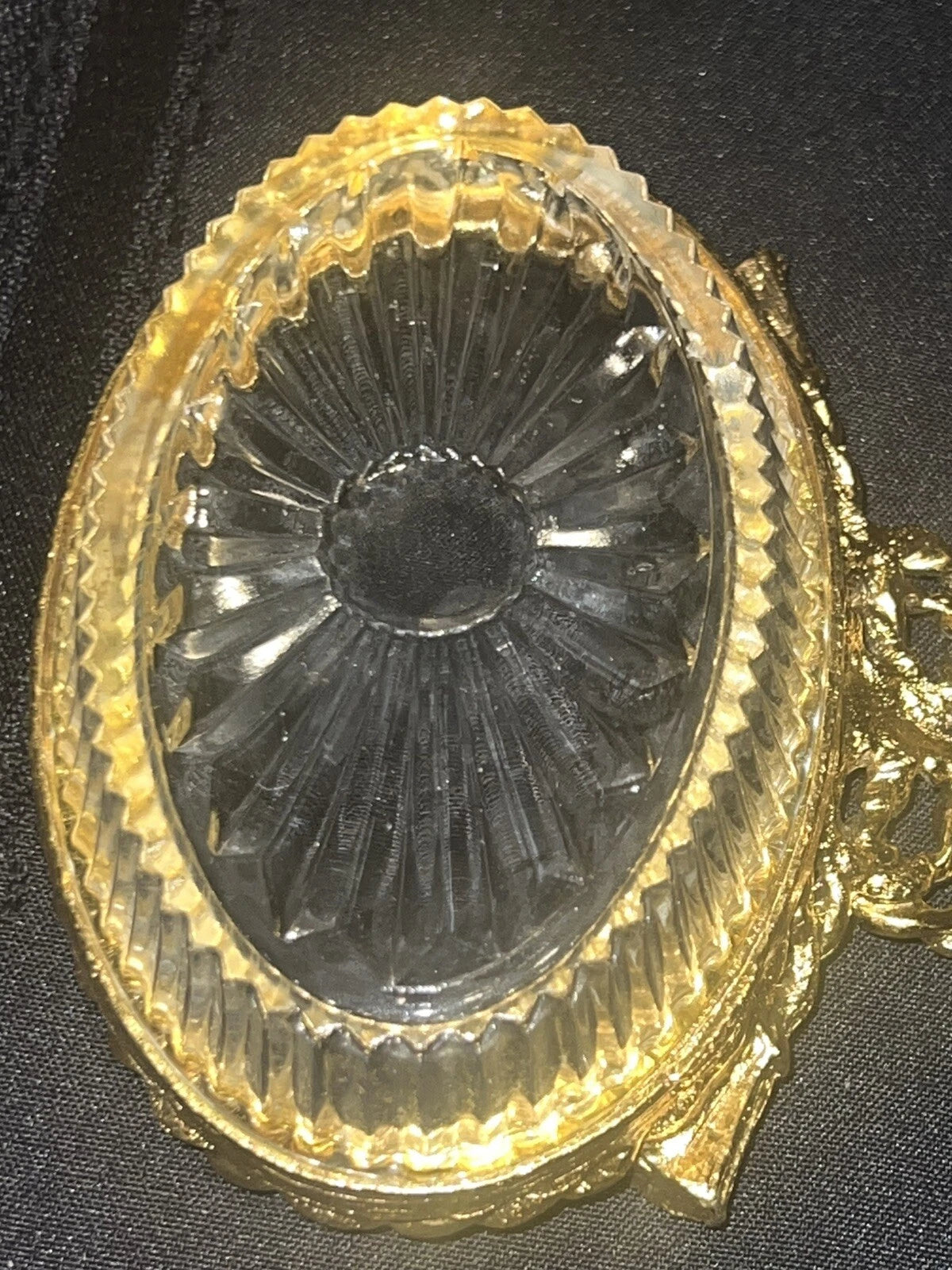 “STYLEBUILT”Gold Tissue Box With Soap Dish Tassels | Vintage Hollywood Regency | eBay