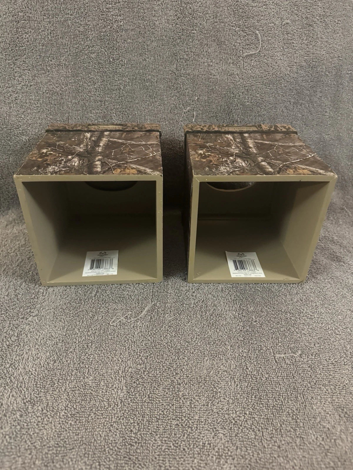 Realtree 2x Tissue Box Cover Camo Mountain Cabin Licensed Resin Office Bedroom | eBay