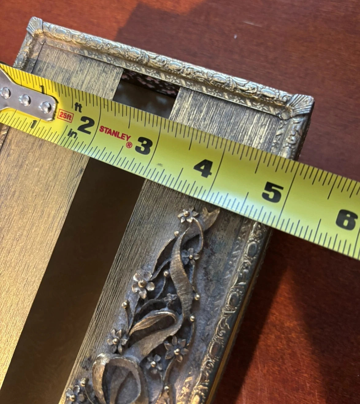 Vintage Brass Tone Filagree Hinged Tissue Box Cover | eBay