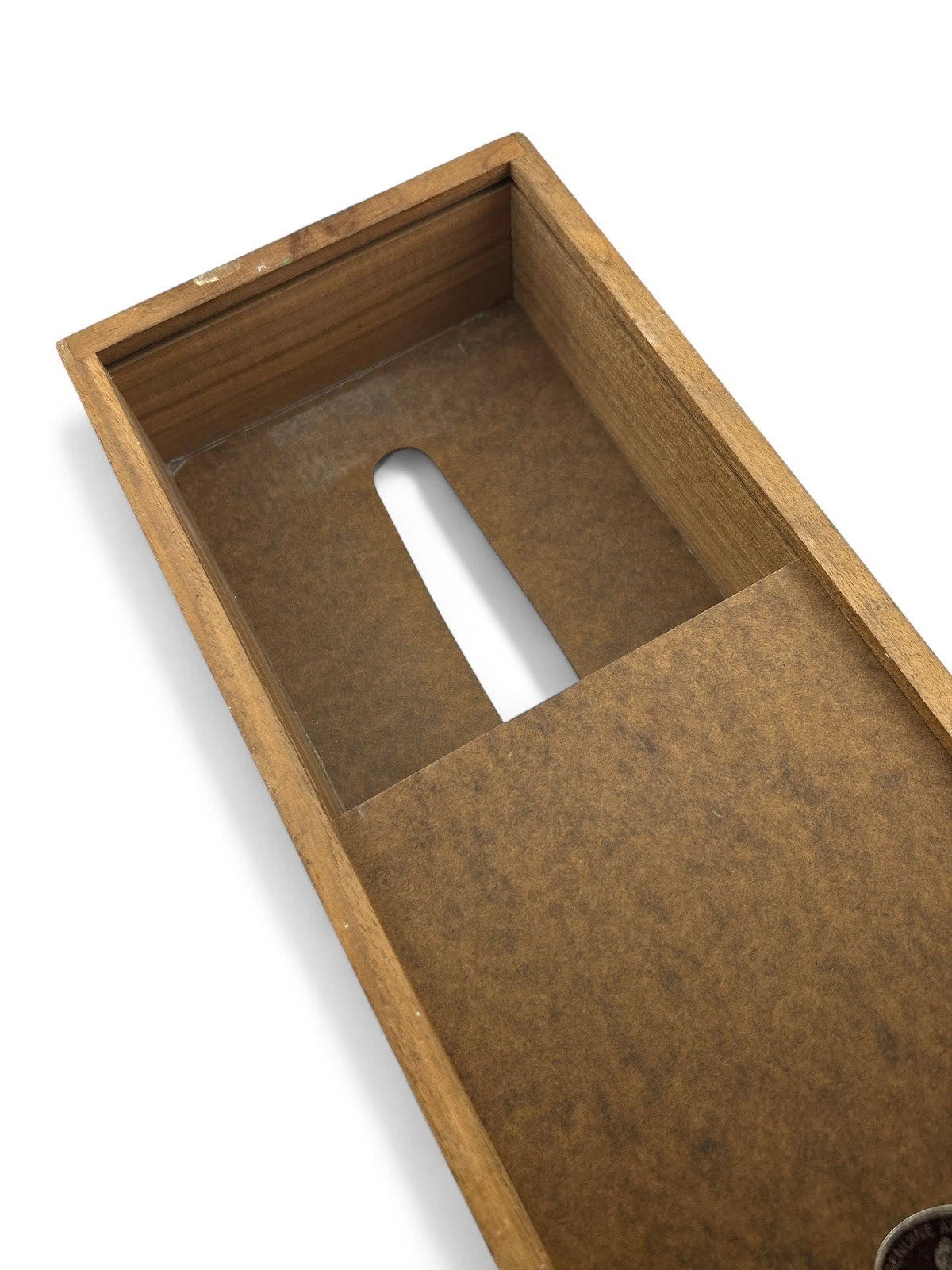 Vintage MCM 1960’s Great American Walnut Wooden Tissue Box | eBay